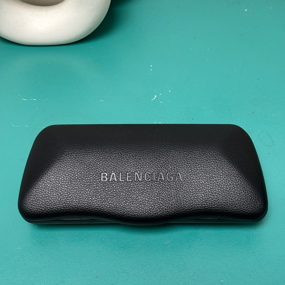 Balenciaga Black Square Sunglasses